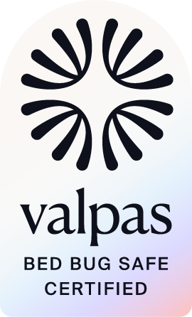 Certified Bed Bug-Free by ValpasHotels.com